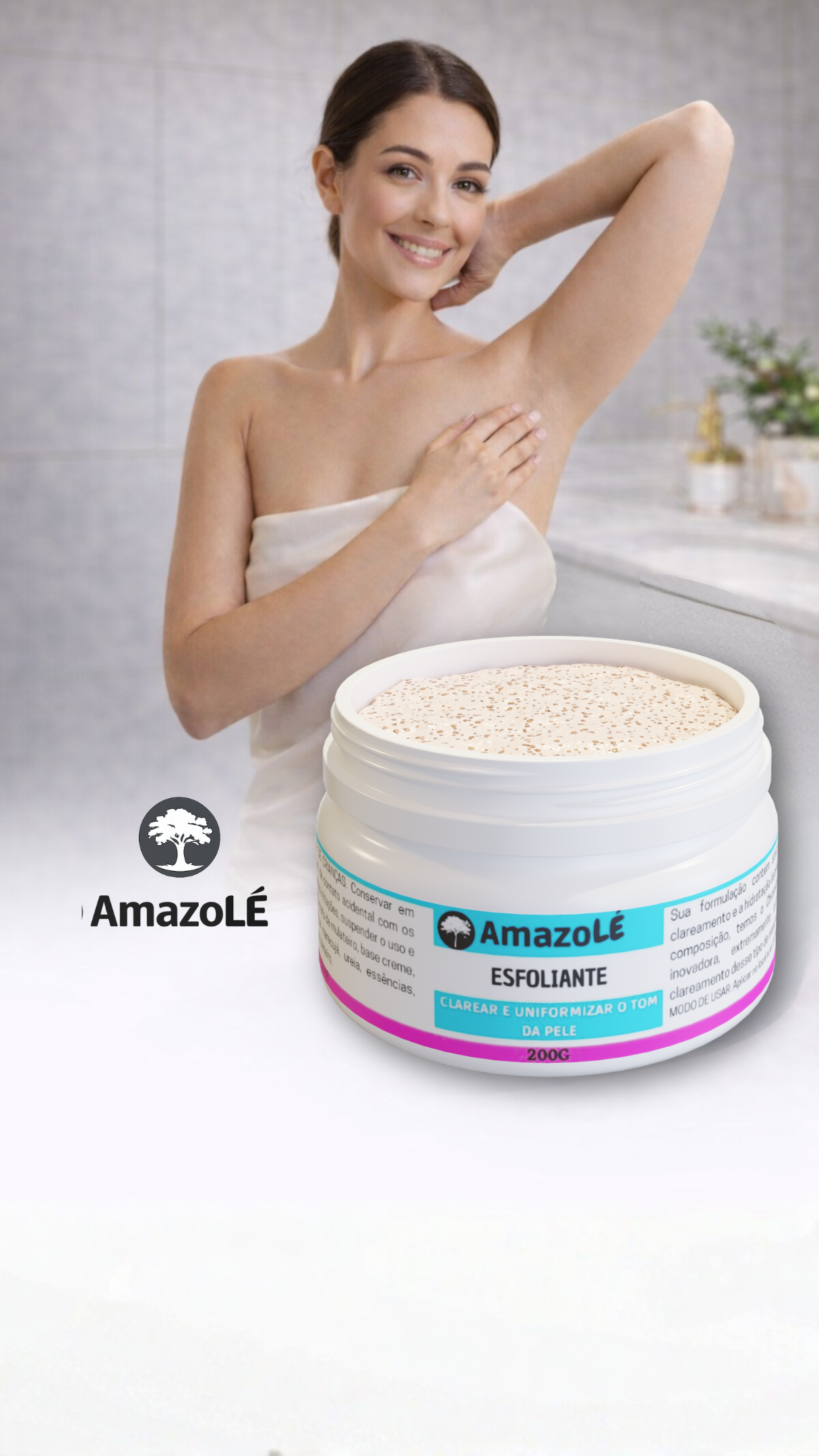 Produto clareador mobile